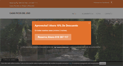 Desktop Screenshot of casaspicosdeloso.com