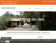 Tablet Screenshot of casaspicosdeloso.com